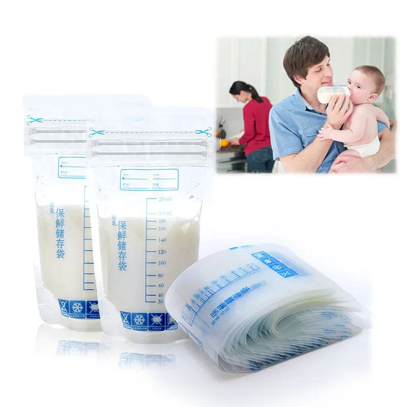 

30 шт., Детская сумка-холодильник со шкалой для грудного вскармливания, 250 мл