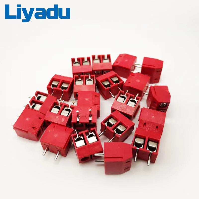 Соединительные клеммы 500 шт./лот Сращивание винт типа PCB расстояние 5 0