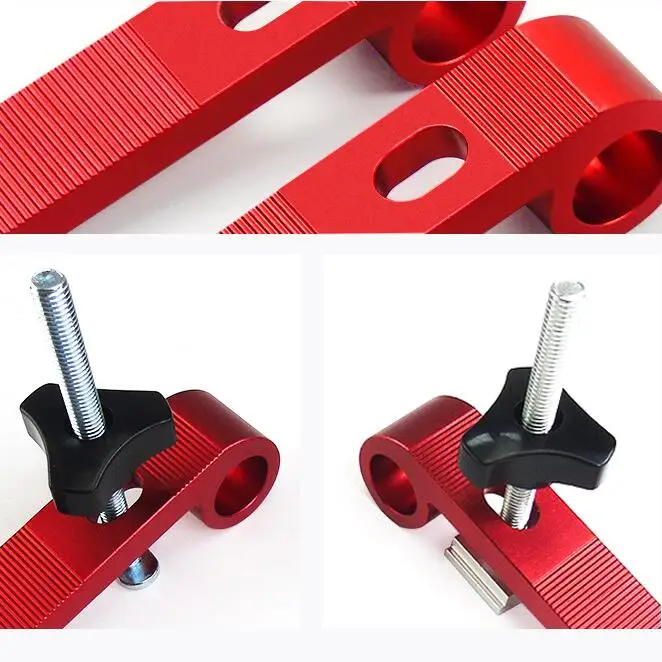 Универсальные зажимные блоки 1 комплект направляющие для торцов M6 M8 винт шарнир