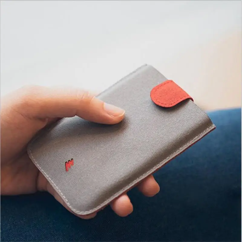 

Slim Cards Holders Colorful Gradient Smart Card Men Wallets Money Bags Portable Cards Money Women Short Purses