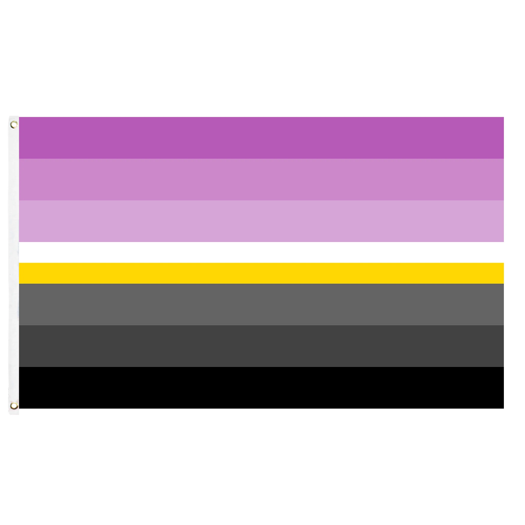 

60x90cm/90x150cm Monosexual LGBT LGBTQIA Pride Flag 2x3ft/3x5ft Rainbow Gay Banner