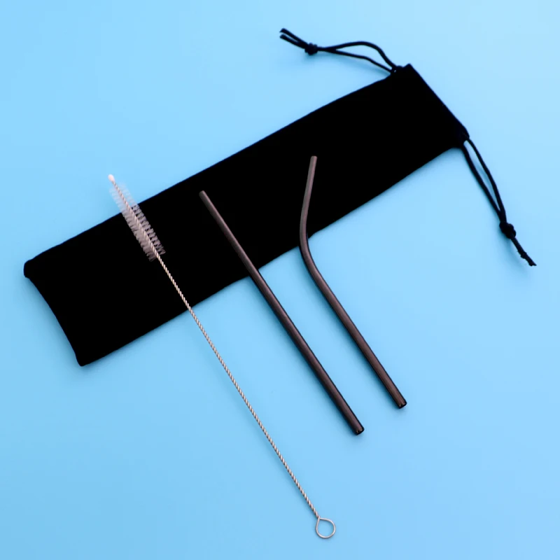 5 шт. короткие соломинки для детей питьевая бутылка из нержавеющей стали