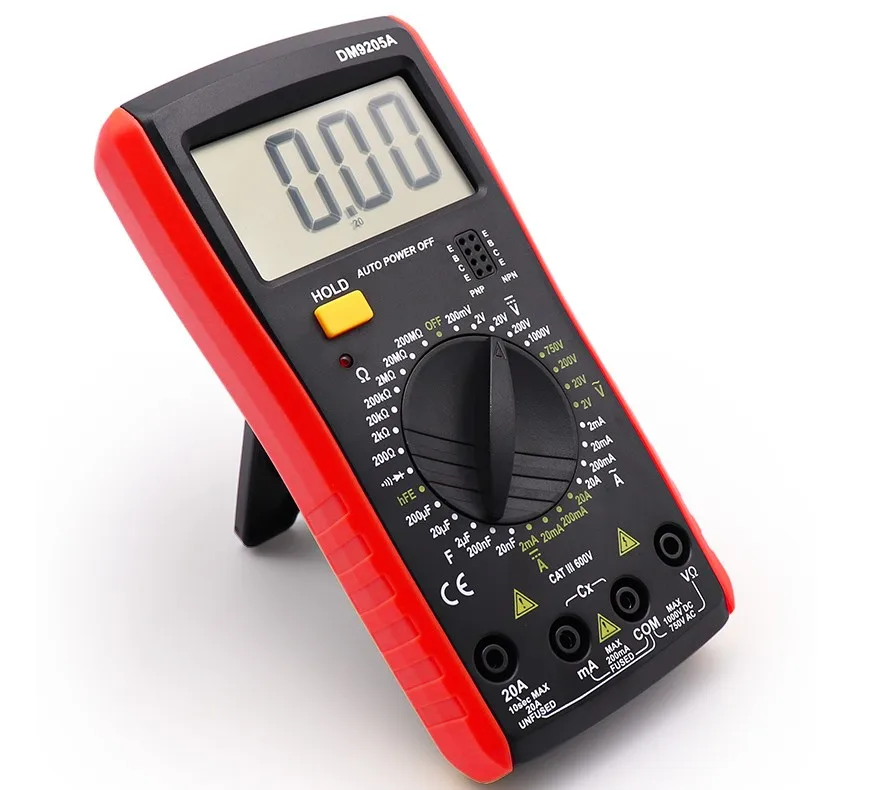 Мультиметр AC DC Цифровой мультиметр профессиональный тестер Измеритель