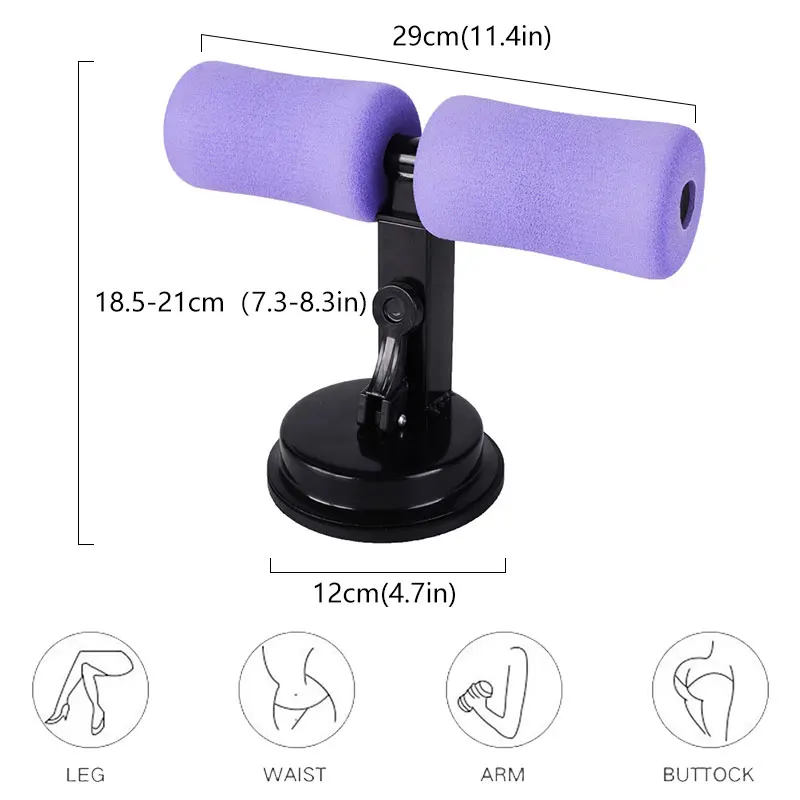 Портативный самовсасывающийся сидячий тренажер ассистент для тренировок