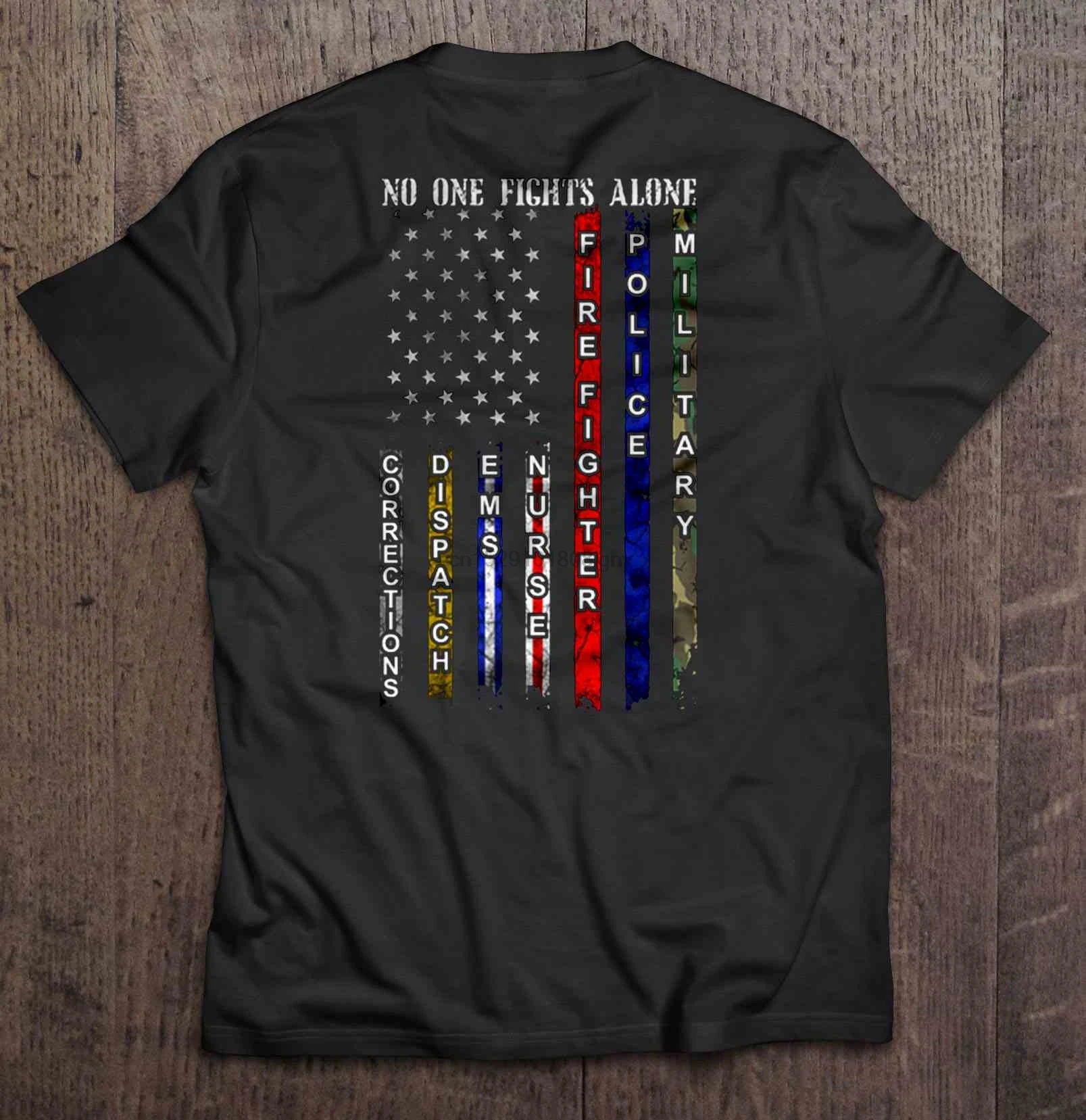 Мужская футболка EMS медсестры пожарные полицейские военные женские футболки |