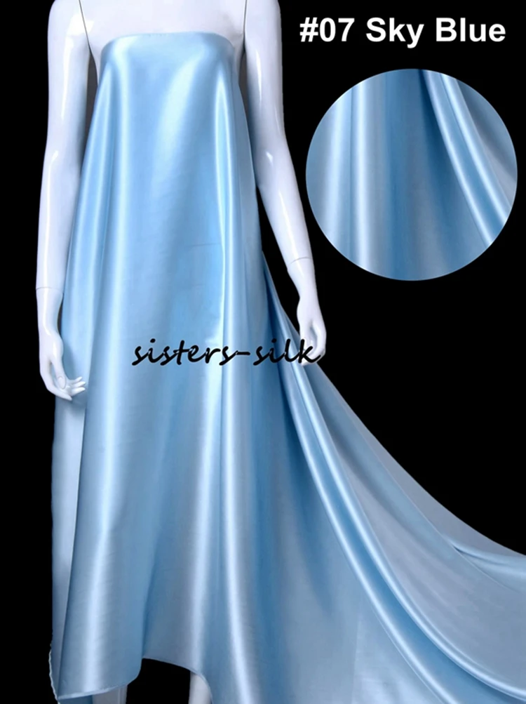 Sky Blue Мужские 30 Momme Mulberry шелковые пижамы набор с длинными рукавами пижамы для мужчин s пижамы для мужчин Ночная рубашка и штаны для отдыха Пижамные брюки - Цвет: Sky Blue