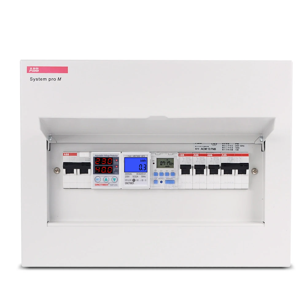 SVP-916 40A 63A 80A более Напряжение защиты предельный ток двойной Дисплей Стабилизатор напряжения 220V автоматическая регулируемая Напряжение реле
