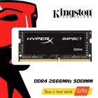 Память для ноутбука Kingston HyperX Impact, DDR4, SODIMM, 2666 МГц, 8 ГБ, 16 ГБ, CL15, 1,2 в, DRAM, 260 контактов, Intel