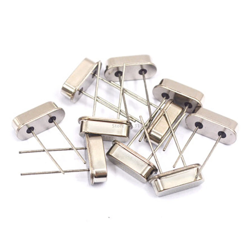 10 шт./лот Кварцевый резонатор 27 МГц м 000 49S HC-49S DIP-2 пассивный rfid метки с украшением в