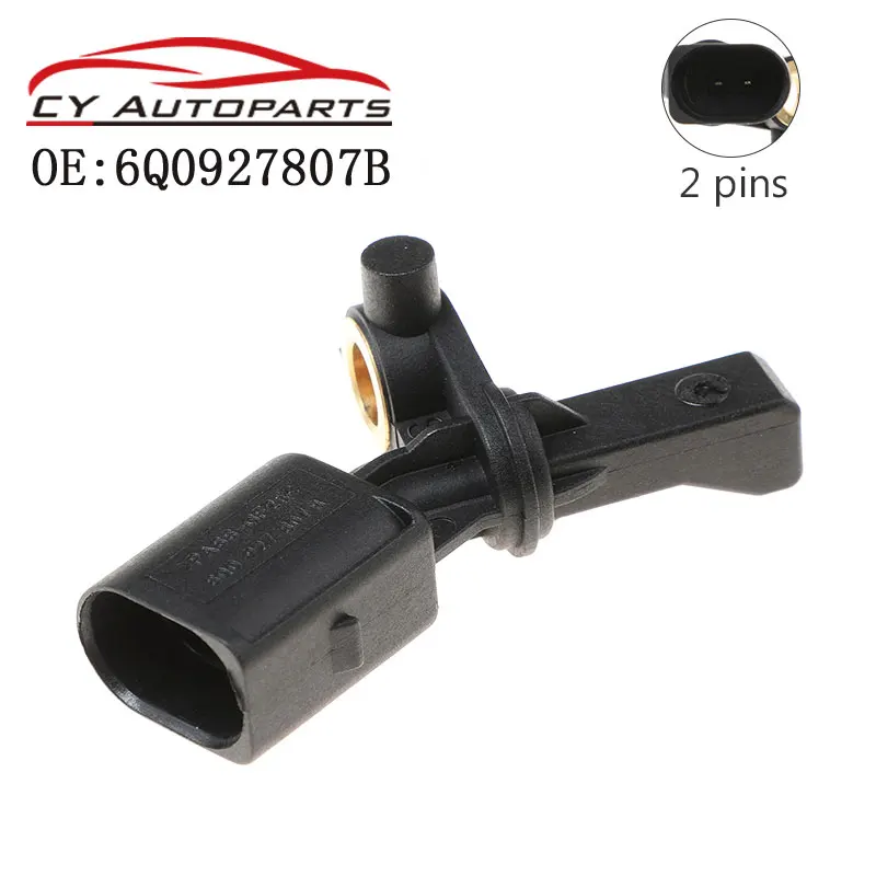 Датчик скорости заднего левого колеса ABS для VW Fox Polo UP Audi A2 Seat Skoda Fabia Rapid 0986594502 6Q0927807B