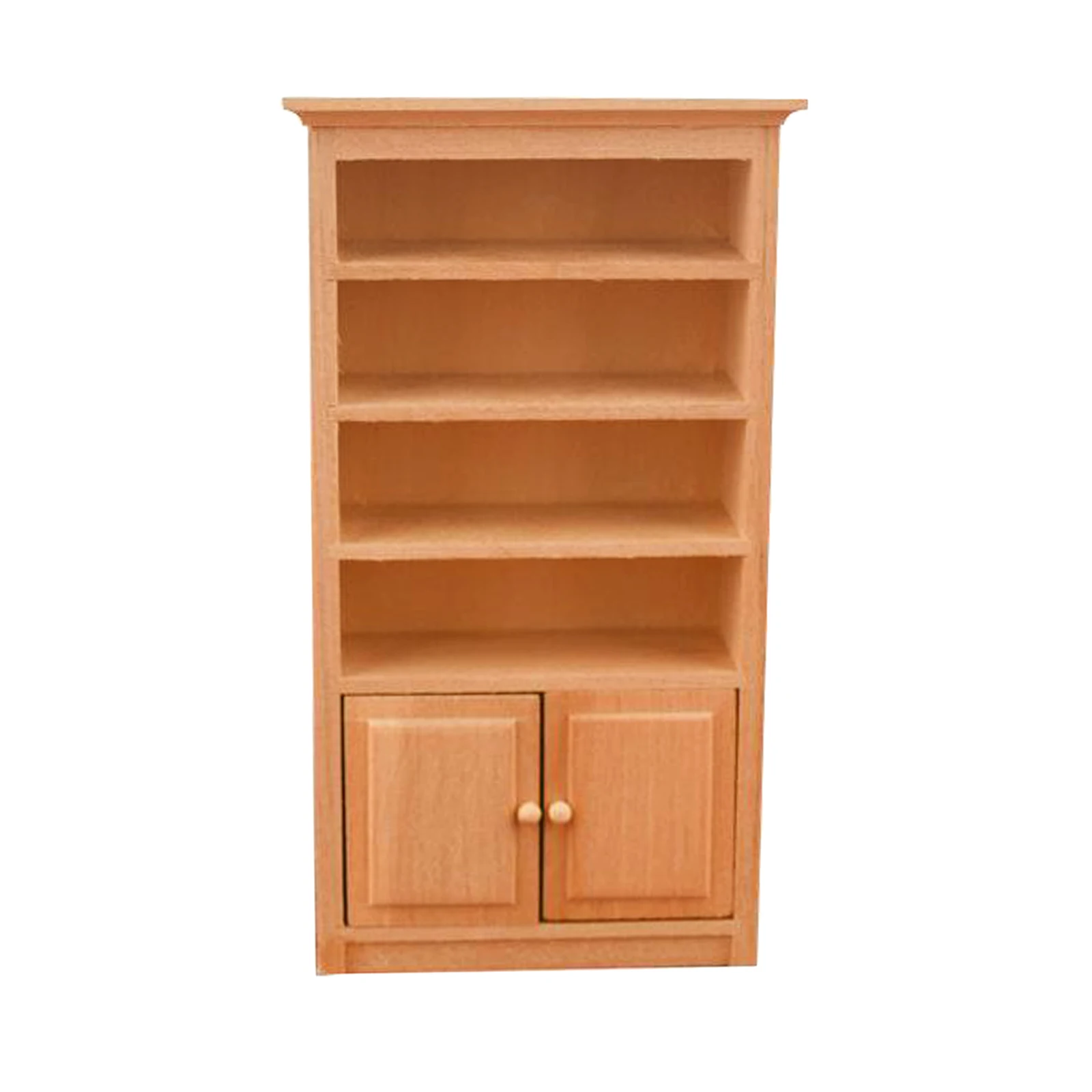 2X1/12 деревянный шкаф для кукольного домика модель книжной полки товары гостиной