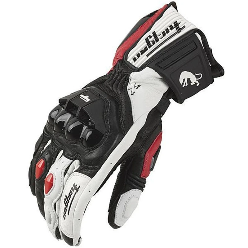 Genuine Leather Motorcycle Gloves Winter Windproof Tactical Motocross Riding White Sheepskin Glove Mens | Автомобили и мотоциклы