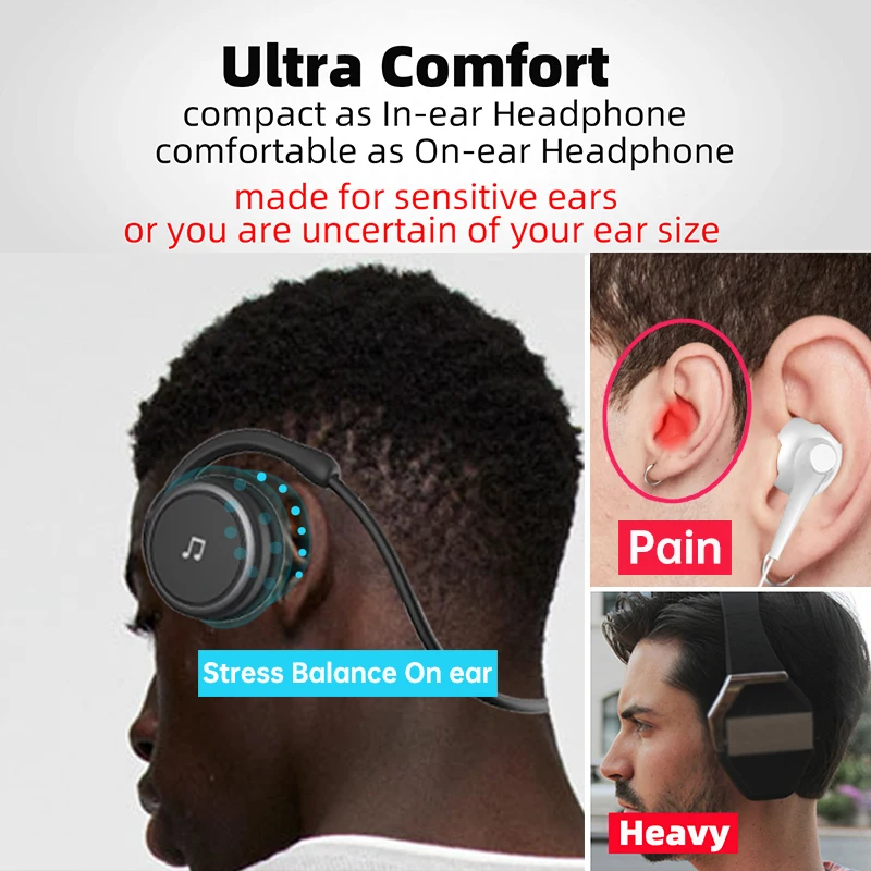 A6 Red Wireless Heaset Bluetooth 5 0 спортивные наушники Детские Время работы 10 часов С чехлом