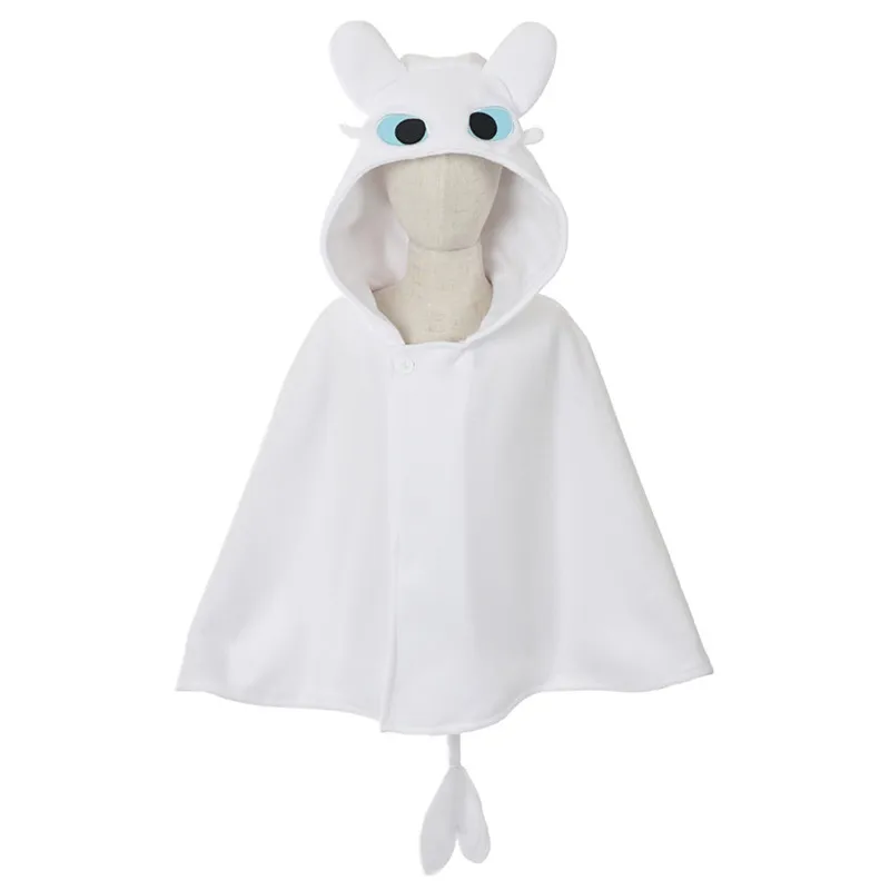 Аниме Как приручить дракона 3 беззубый косплей костюмы для взрослых детей черный