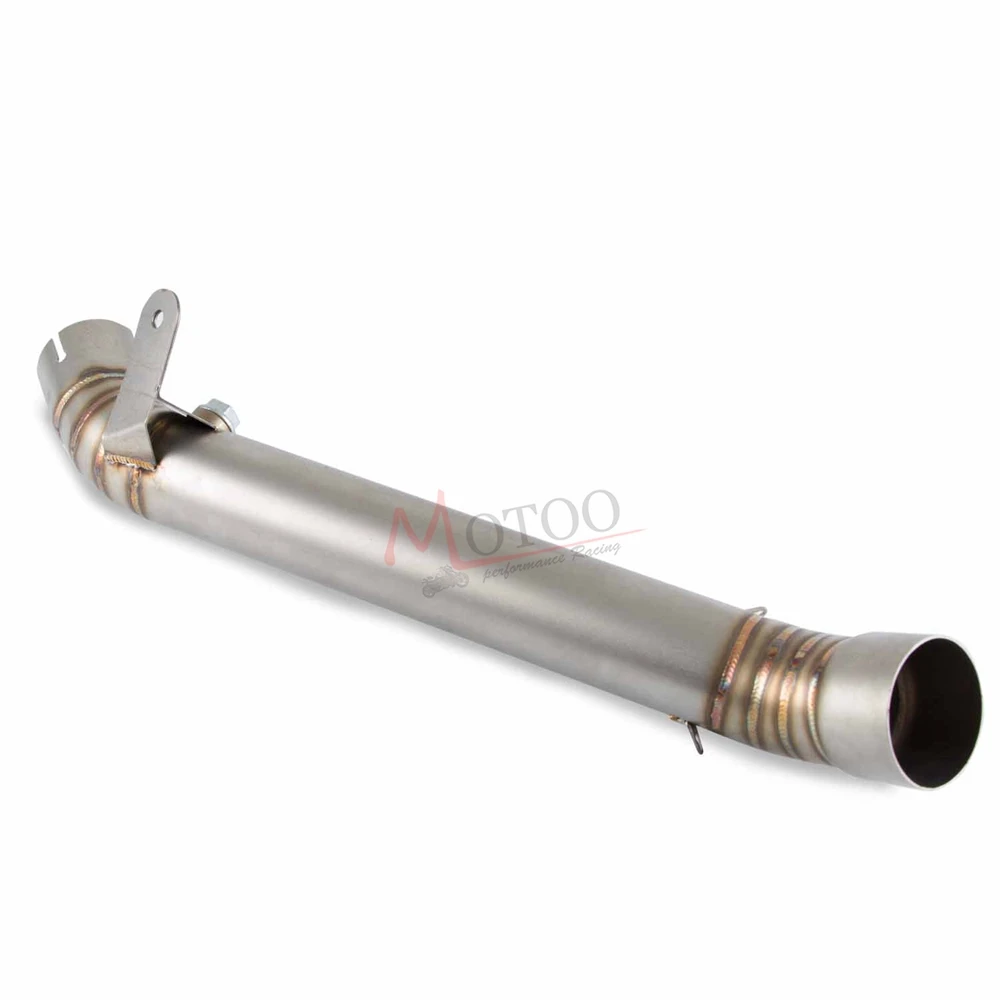 Глушитель выхлопной трубы мотоцикла среднее звено двигателя скользящая круглая