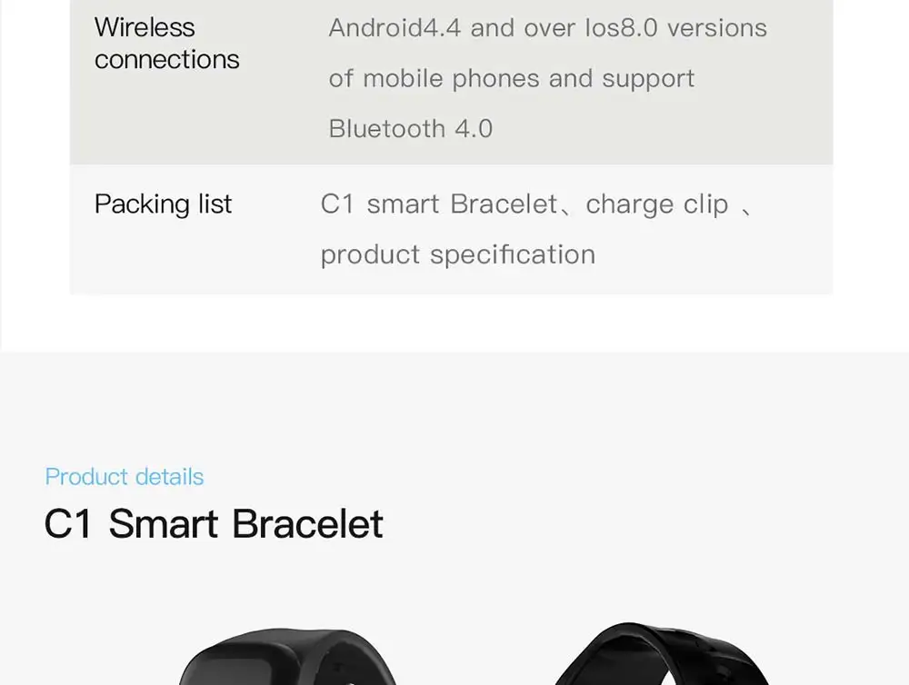 C1S Wearfit смарт-браслет часы измерение артериального давления монитор сердечного ритма Cardiaco фитнес-трекер умный Браслет