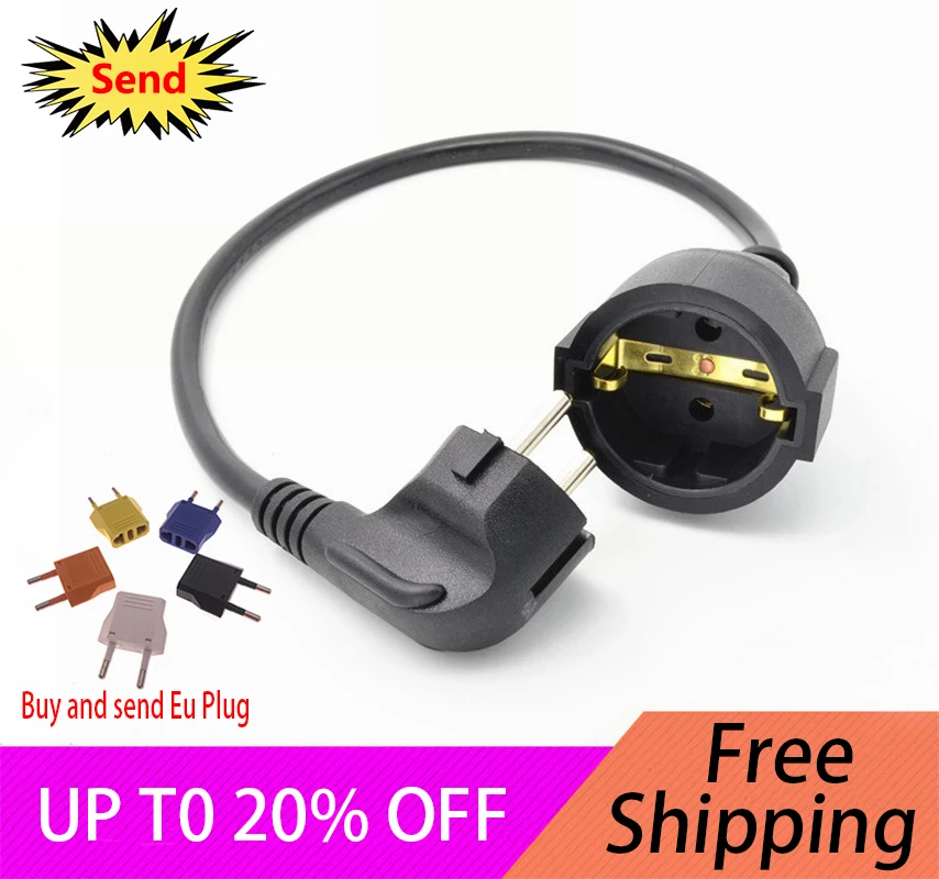 ЕС Европейский Пособия по немецкому языку y французский 2 Pin Мощность кабель