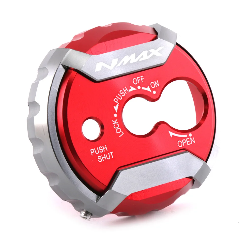 

Applicable to Yamaha Nmax155 Motorcycle CNC Aluminum Alloy Lock Head Cover Modified Lock Hole Decorative Cover