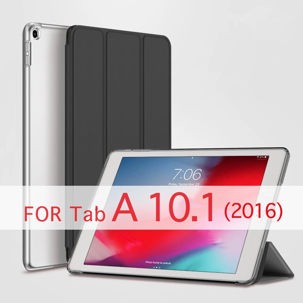 QIJUN чехол для планшета Samsung Galaxy Tab A A6 10 1 ''(2016) SM T580 T585 из искусственной кожи с