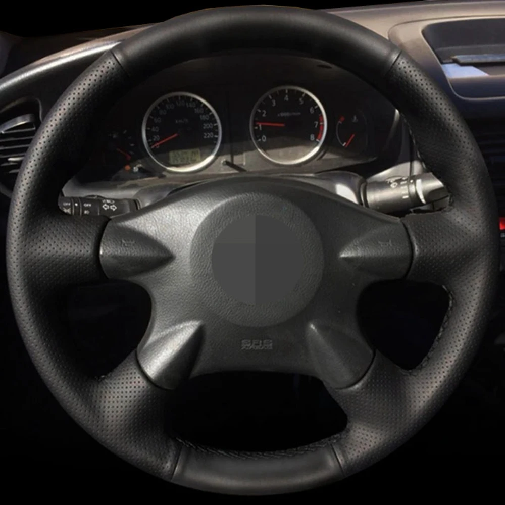 

Чехол для руля из натуральной кожи для Nissan Almera (N16) X-Trail (T30) Primera (P12)Terrano 2 Pathfinder Paladin