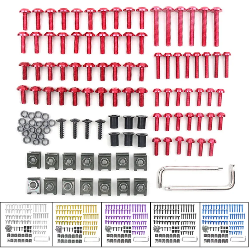 

For HONDA CB650R CBR650R CB650F CBR650F CB500X CB500F CBR500R NC750X NC750S NC700S/X Custom Fairing Screw Bolt Windscreen Screws