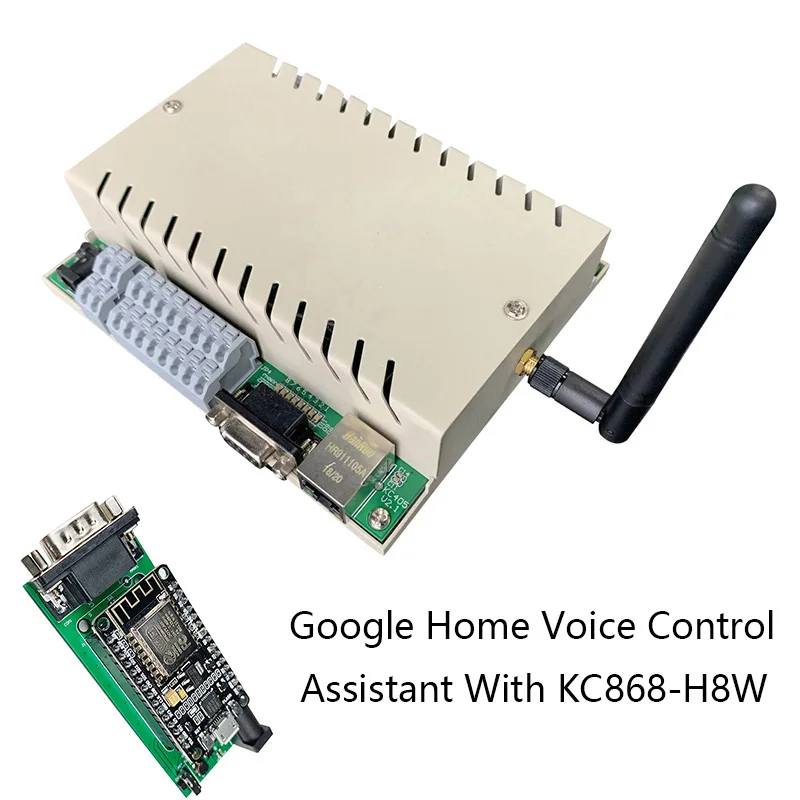 Assistant-google-H8W Google Home Голосовое управление помощник модуль для KC868 выключатель света Умный дом автоматизация пульт дистанционного управления - Комплект: Assistant-google-H8W
