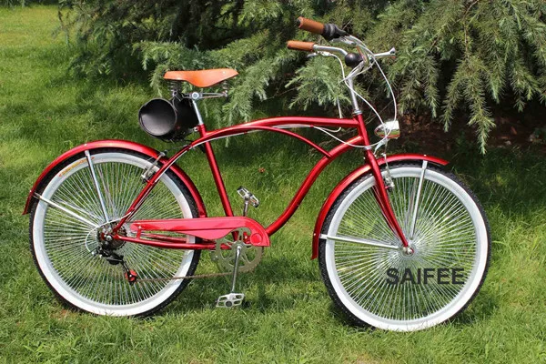 red X-Front бренд 24/26 дюймов Ретро велосипед 7 скоростей Harley commuter пляжный дорожный велосипед shiman0 bicicleta racefiets - Цвет: red