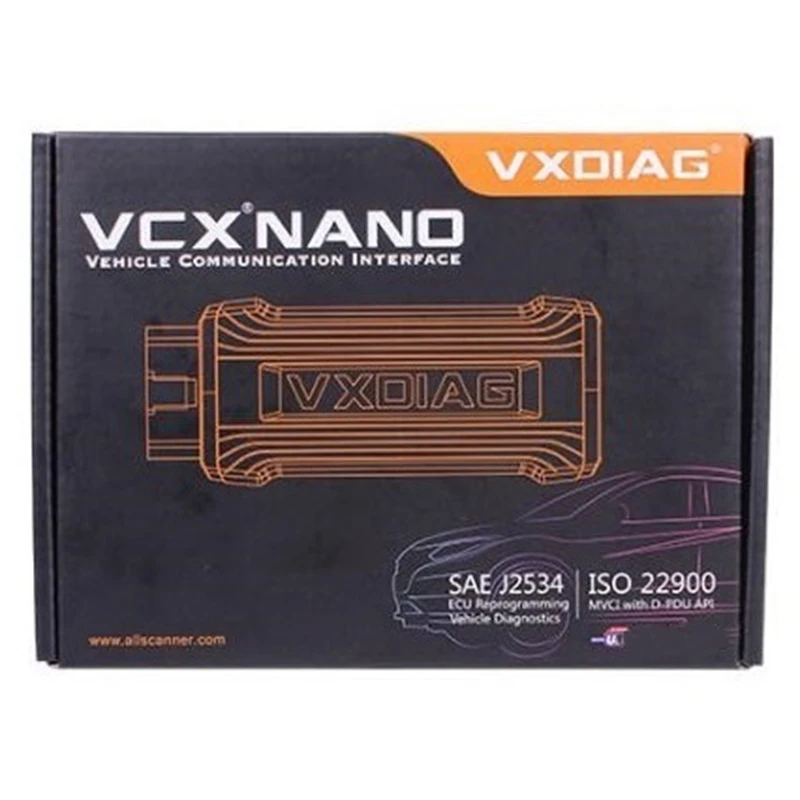 

VXDIAG VCX NANO for Land Rover and for Jaguar 2005-2014 2 in 1 Diagnostic Tool Multi-Languages Code Scanner