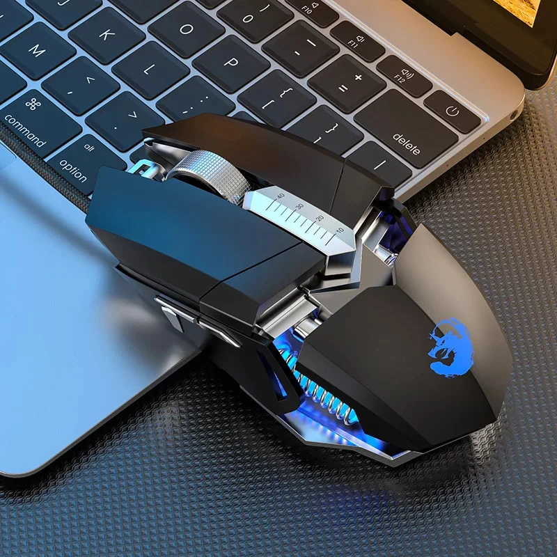 pink gaming mouse wired usb mute rgb gamer 6 buttons mice optical office computer mouse for desktop laptop ergonomic game mouse free global shipping