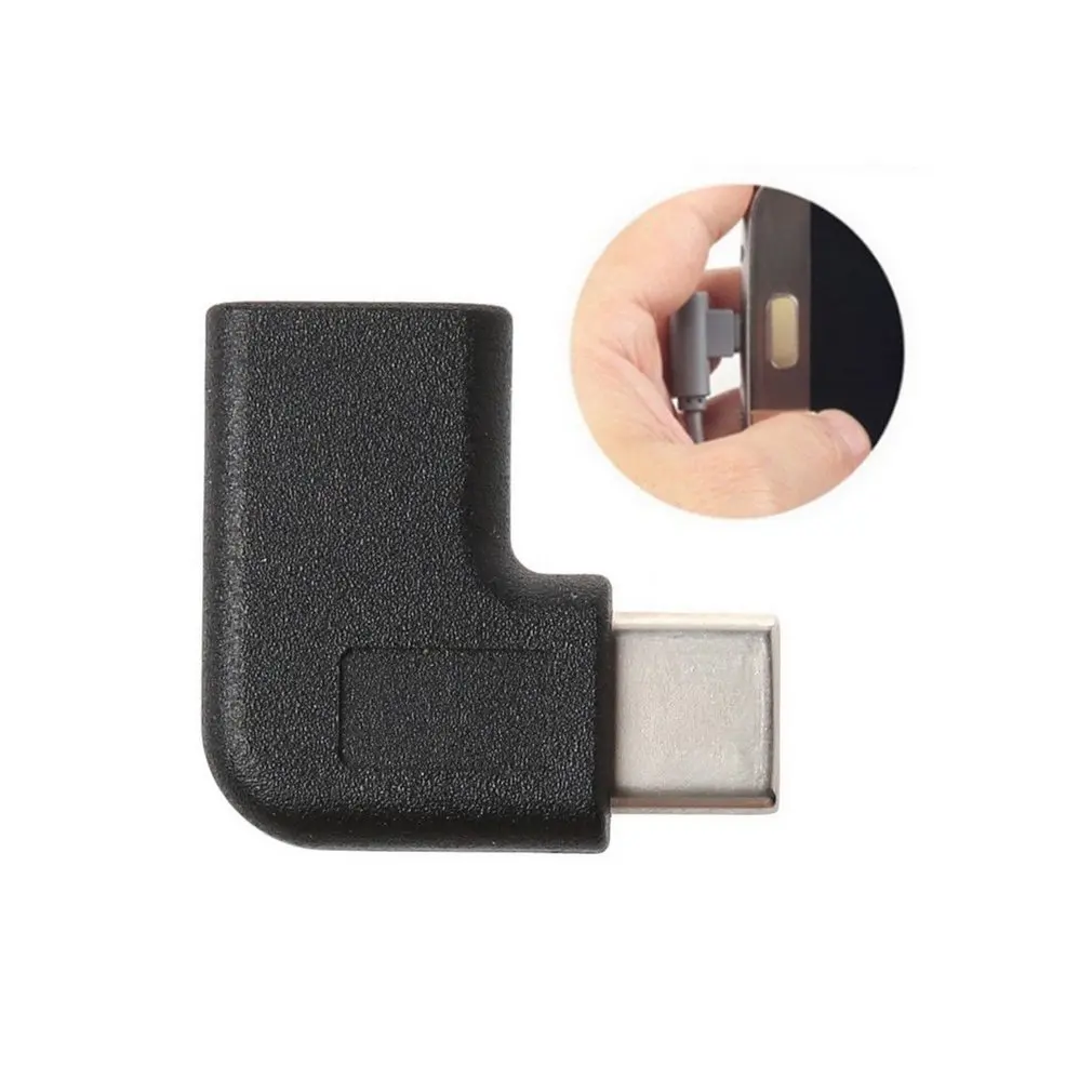 

2PCS 90 Degree Right Angle USB 3.1 Type C Male to Female USB-C Converter Adapter for Smart Phone for Samsung S9 S8 Note 9