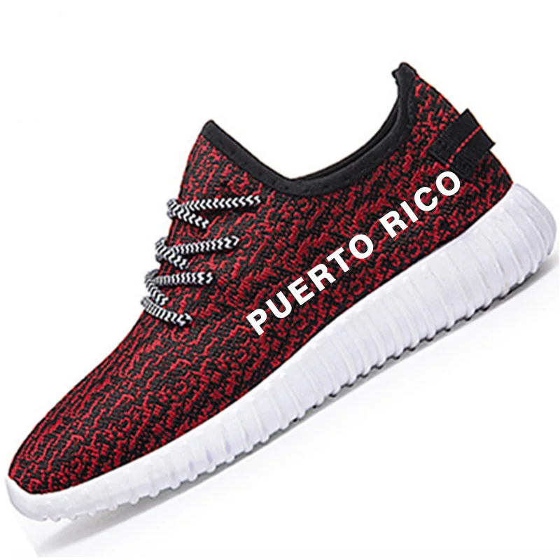 Пуэрто-Рико Мужская молодежная обувь унисекс по индивидуальному заказу с