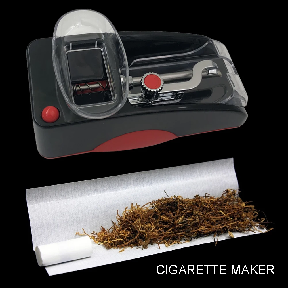 

Easy Automatic Electric Tobacco Rolling Machine For Cigarettes DIY Tobacco Injector Maker Roller Smoking Tool Gadgets For Men