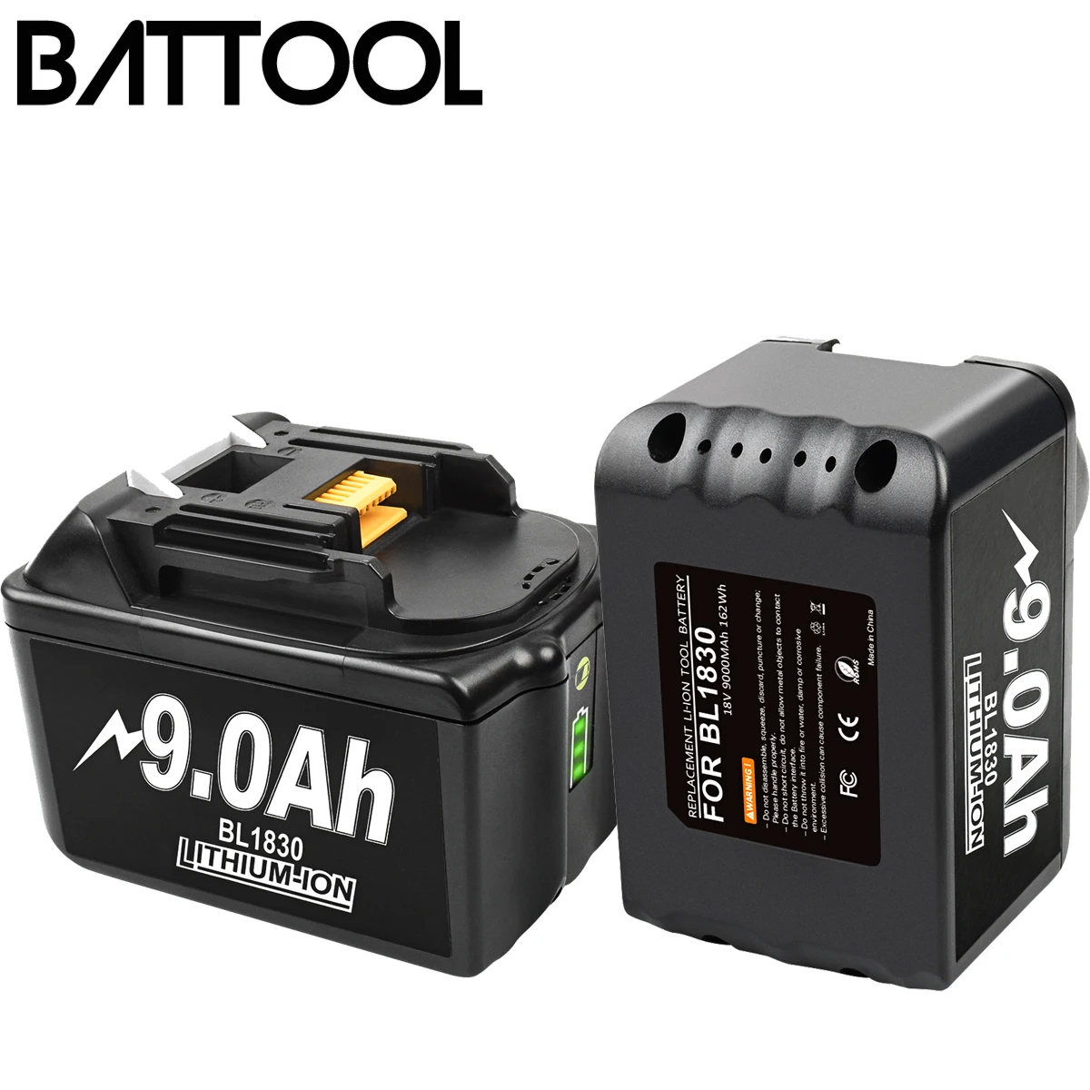 Литий-ионный аккумулятор BATTOOL 18 в 9000 мАч для Makita BL1830 BL1830B BL1815 BL1820 BL1815N | Электроника