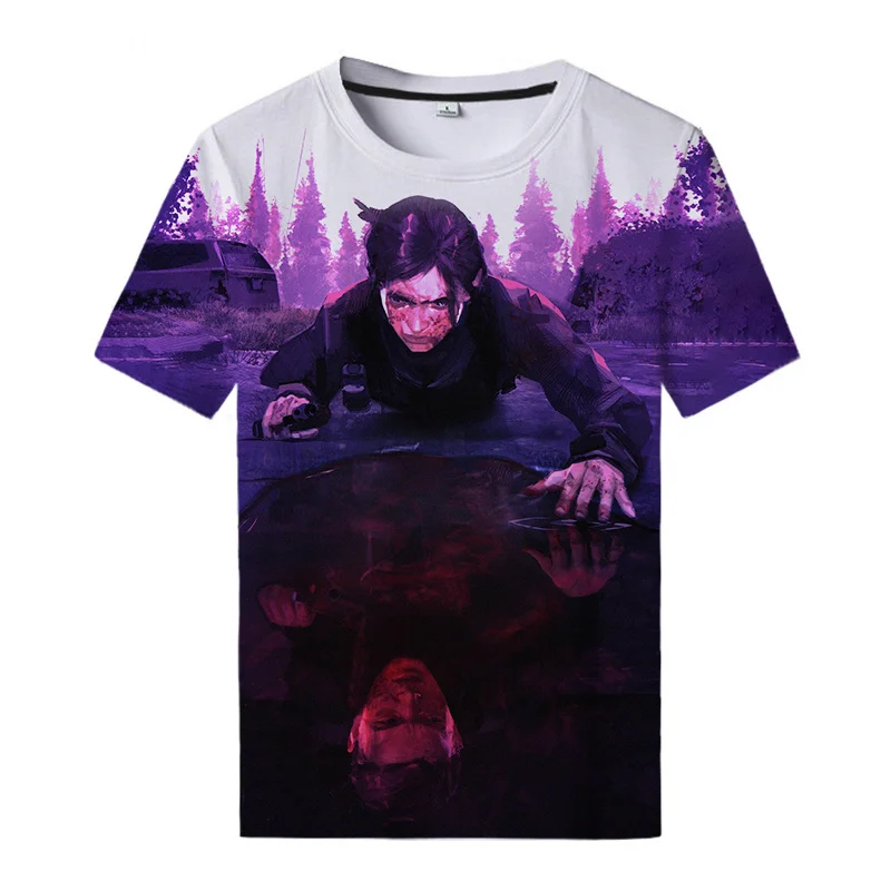 

The Last Of Us Part II T-Shirt Game 3D Printed Streetwear Men Women Fashion Oversized T Shirt Harajuku Cosplay Tees Tops Clothes