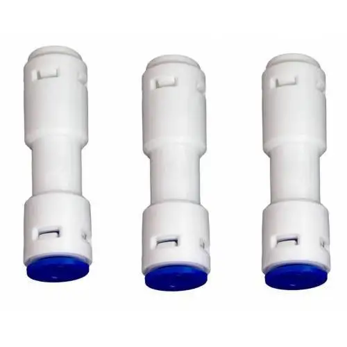 

Water Purifier Check Valve Rod Check Valve Quick Pass 6 MM Hose Connector 3 PCS