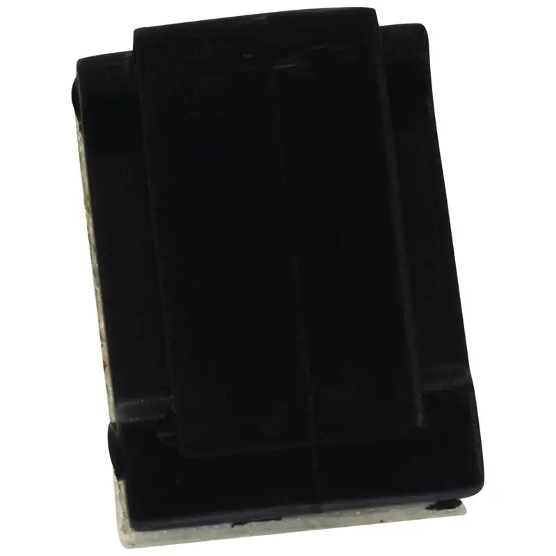 100 шт. черные пластиковые провода галстук прямоугольник кабельного монтажа зажим