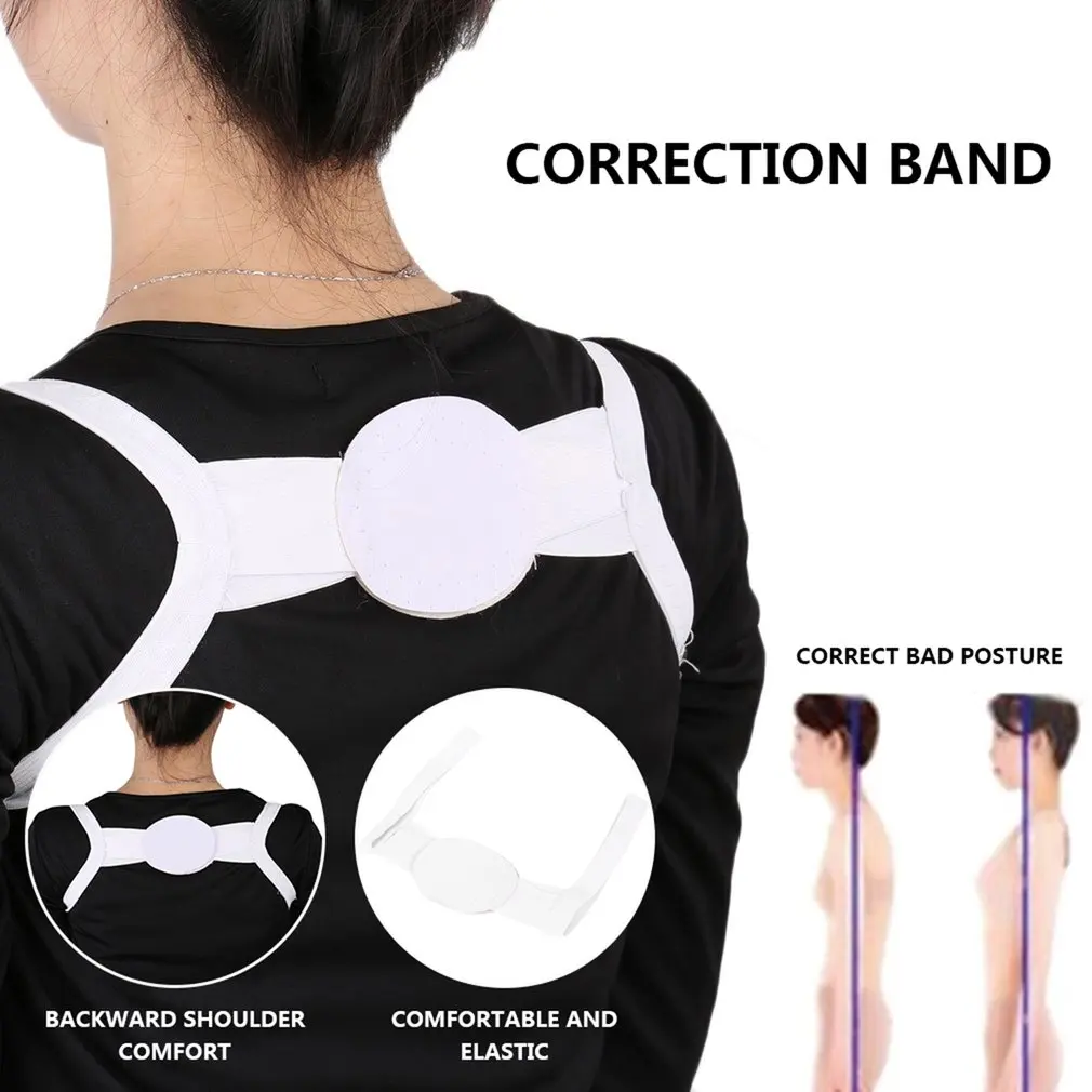 

Polyester Posture Corrector Beauty Support Shoulder Brace Band Belt Correctio for shoulders 35-45cm in width