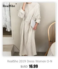 RealShe, женские платья, v-образный вырез, половина рукава, пуговицы, оборки, женское макси платье, весна, повседневное, модное, одноцветное, женское платье, элегантное