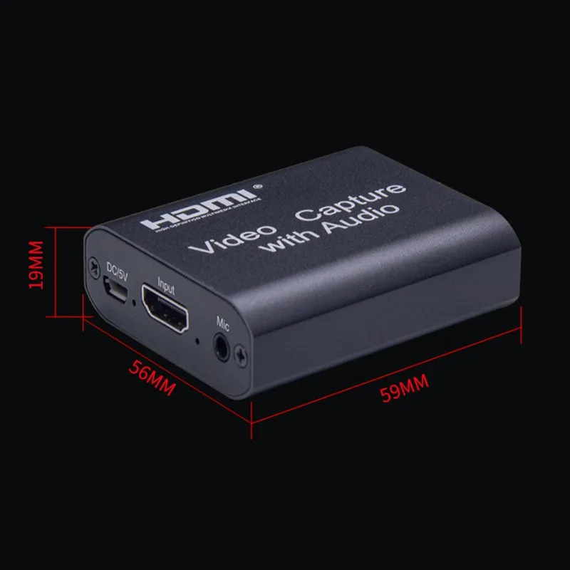 

New HDMI Video Capture Card Screen Recording USB 2.0 1080p Game Capture Streamer Device