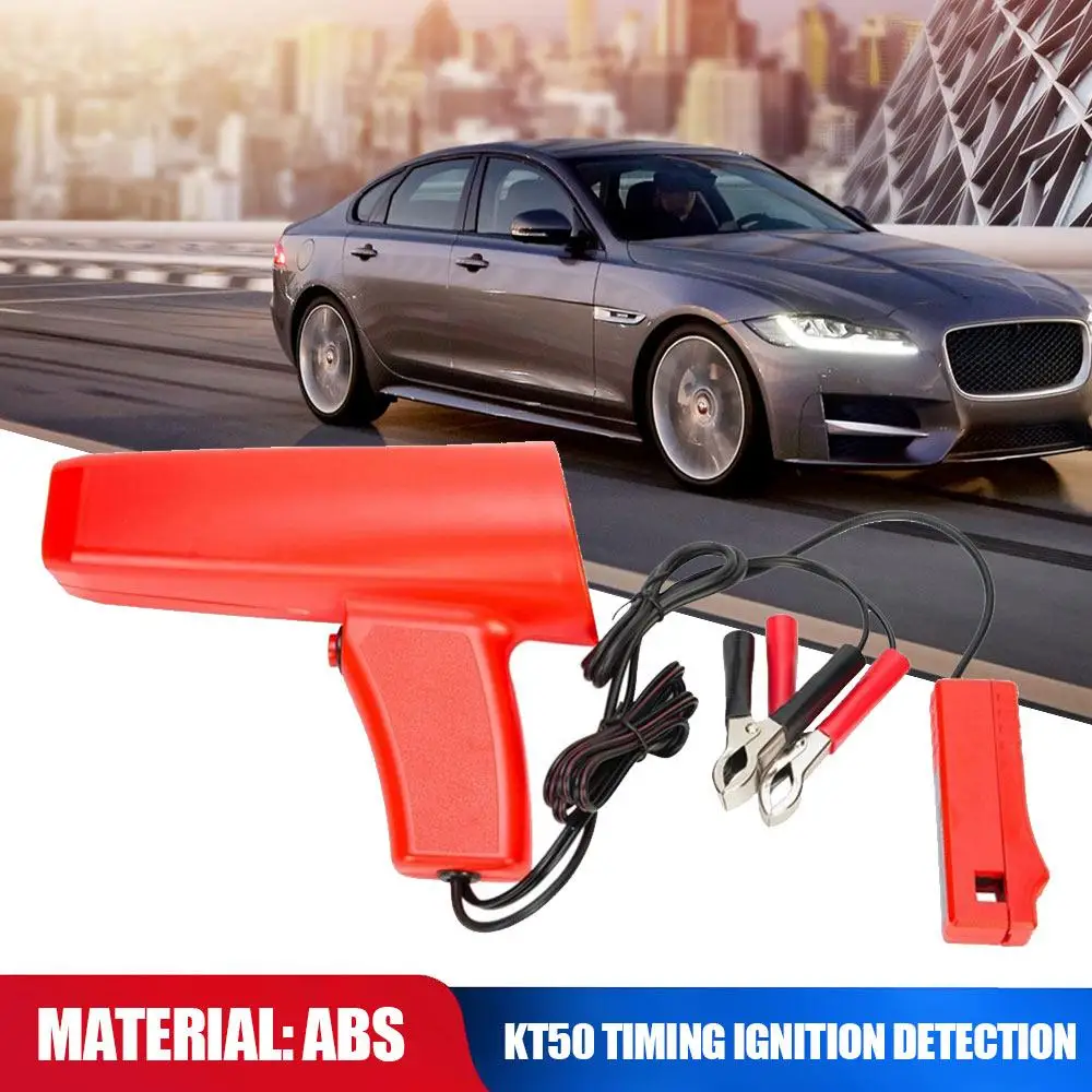 

KT50 Ignition Timing Light Engine Timing Light Safety Timing Light 8000Rpm Automotive 12V Universal for Diagnostic Petrol Car