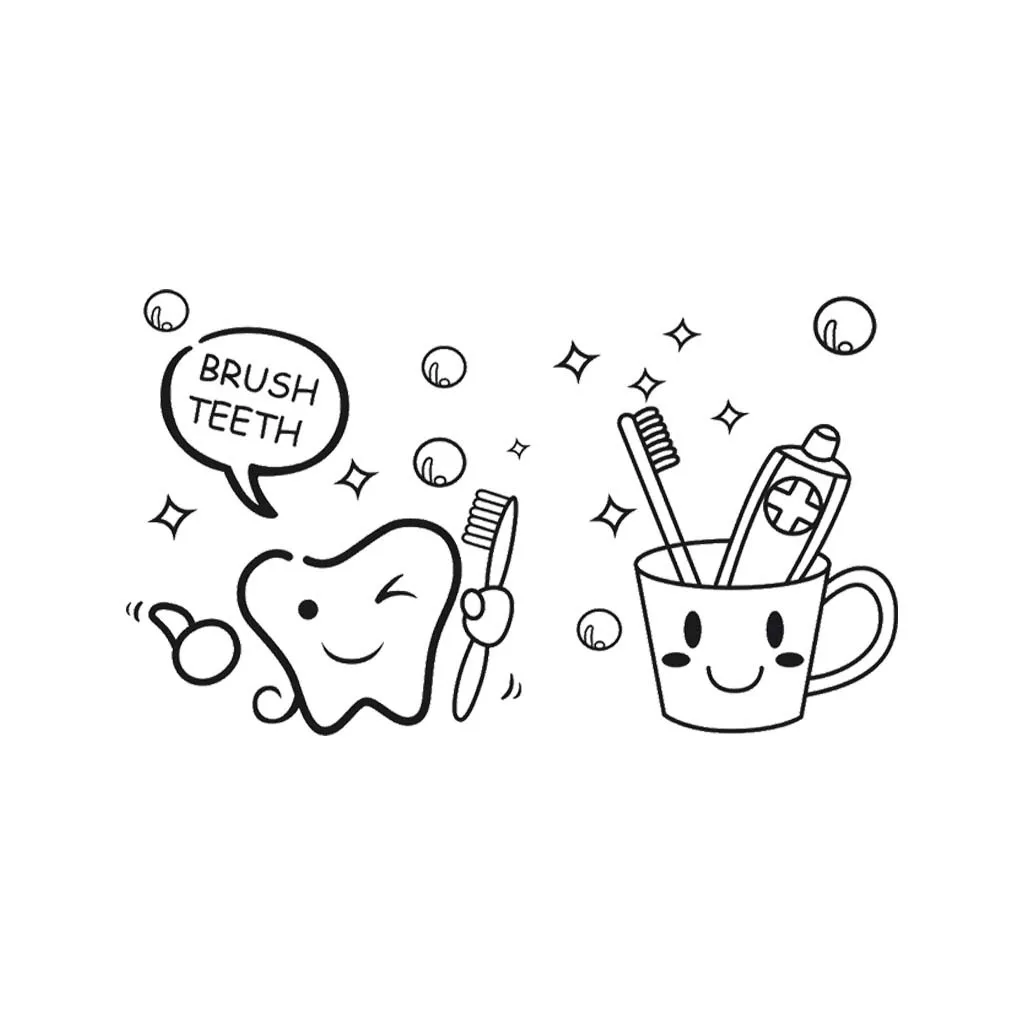 Современные милые настенные Стикеры для домашнего декора с зубцами по цене