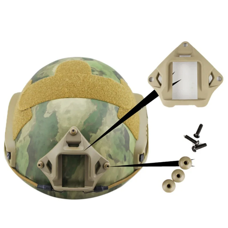 

Tactical Helmet Night Vision Mount Devgru Style FAST VAS Shroud NVG For ACH MICH PASGT multifunctional Helmet adapter base