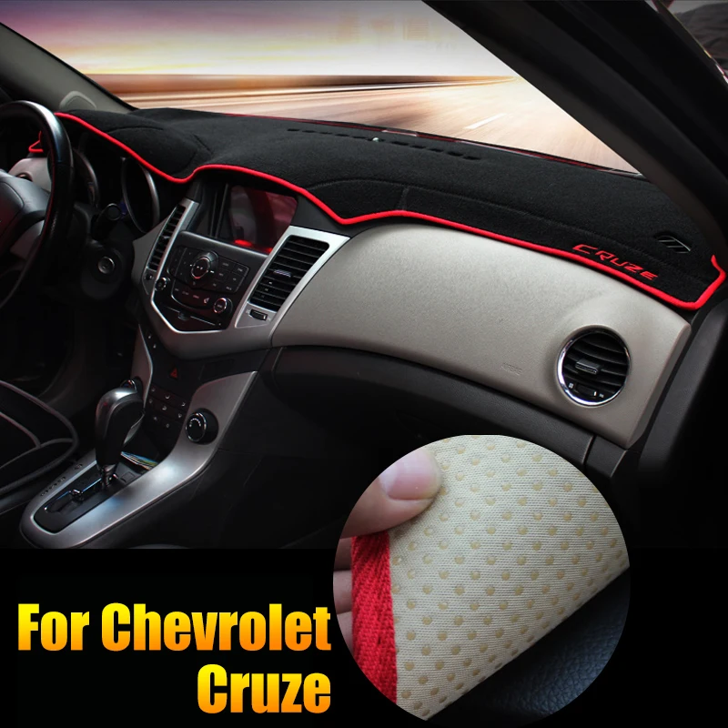 Для Chevrolet Cruze 2009 2010 2011 2012 2013 коврик для приборной панели автомобиля солнцезащитный тент коврик приборная панель аксессуары для ковров