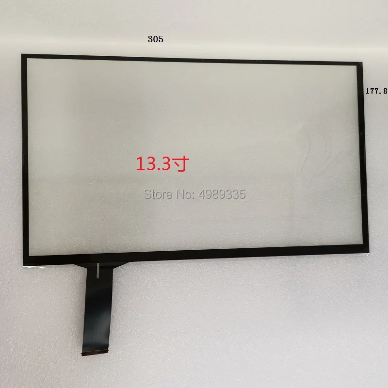 Универсальный емкостный сенсорный экран 13 3 дюйма Windows Android LINUX UBUNTU USB plug and