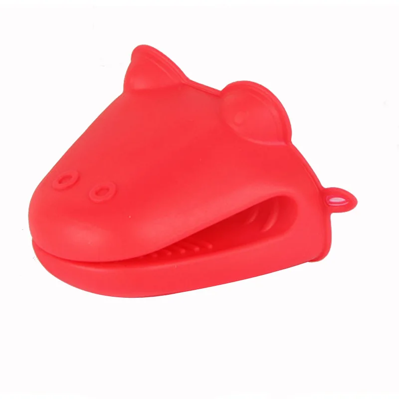 Высокая Температура Устойчив термостойкие силиконовые перчатки для