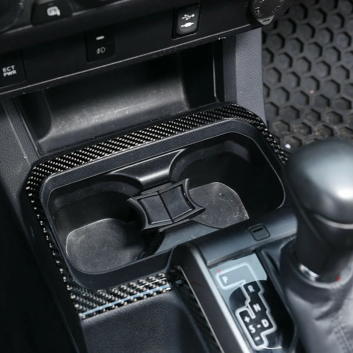 

1 Pcs Storage Box Cover ABS Center Console For Toyota Tacoma 2015-2020