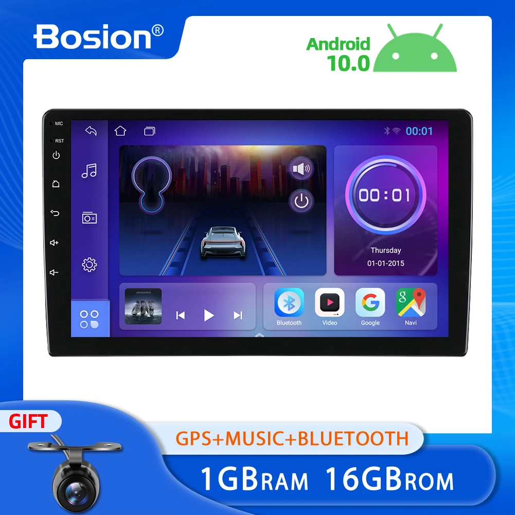 Универсальная автомагнитола мультимедийная стерео-система на Android 10 с 9 &quot/10 1&quot