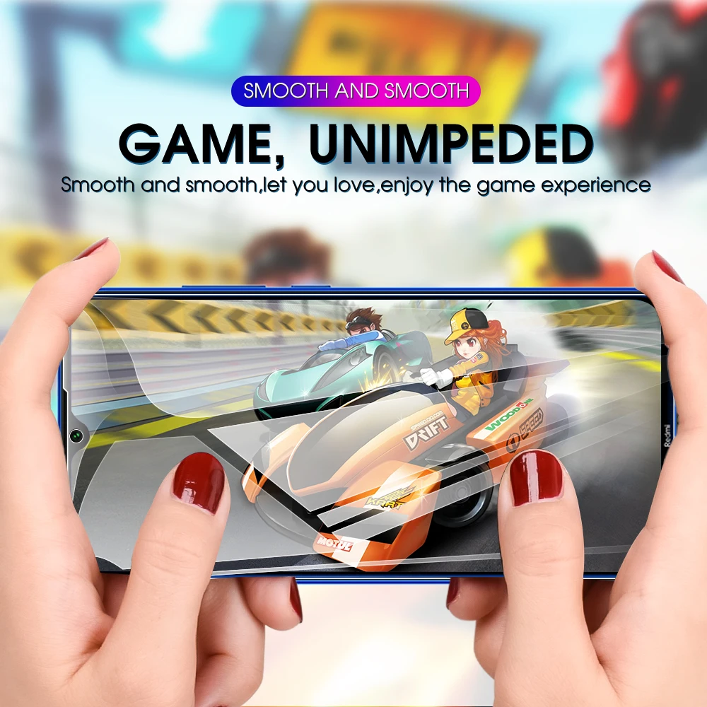 Гидрогелевая пленка 2 в 1 для Xiaomi Redmi Note8 Pro Note 7 Pocophone F1 прозрачный объектив камеры