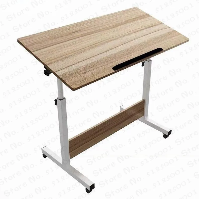 

Подвижный компьютерный стол 60x40 см регулируемая Портативный ноутбук стол поворот ноутбук кровать стол может быть поднята столик на ножках