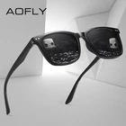 Очки солнцезащитные AOFLY поляризационные UV400 для мужчин и женщин, модные квадратные антибликовые солнечные очки для вождения, 2021